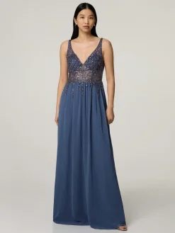 Abendkleid mit Pailletten