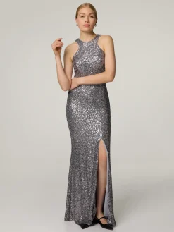 Abendkleid mit Pailletten