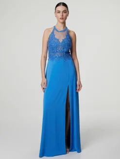 Abendkleid mit Spitze