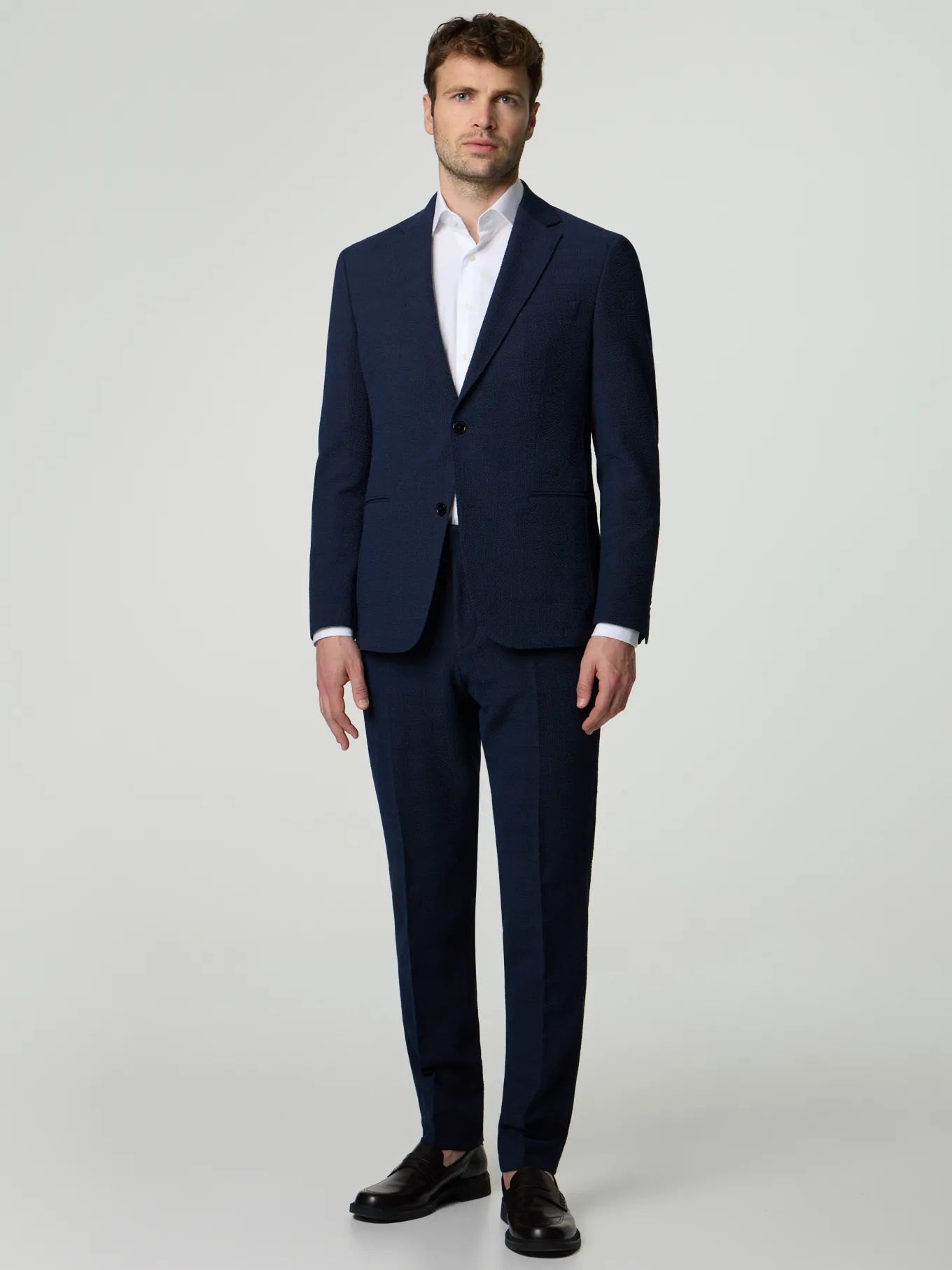 Anzug 2-teilig im Slim Fit