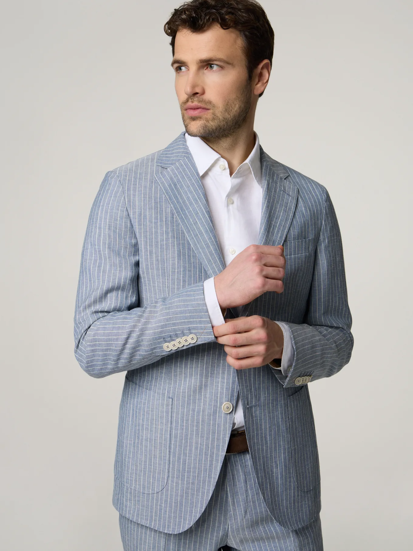 Anzug 2-teilig im Straight Fit