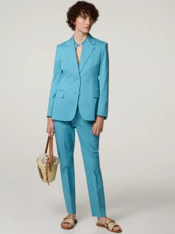 Anzugshose mit Baumwolle