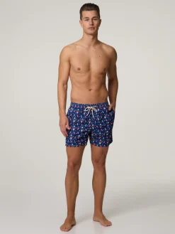 Badeshorts WATCH RED COLA