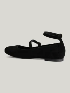 Ballerinas aus Velours EVELYN
