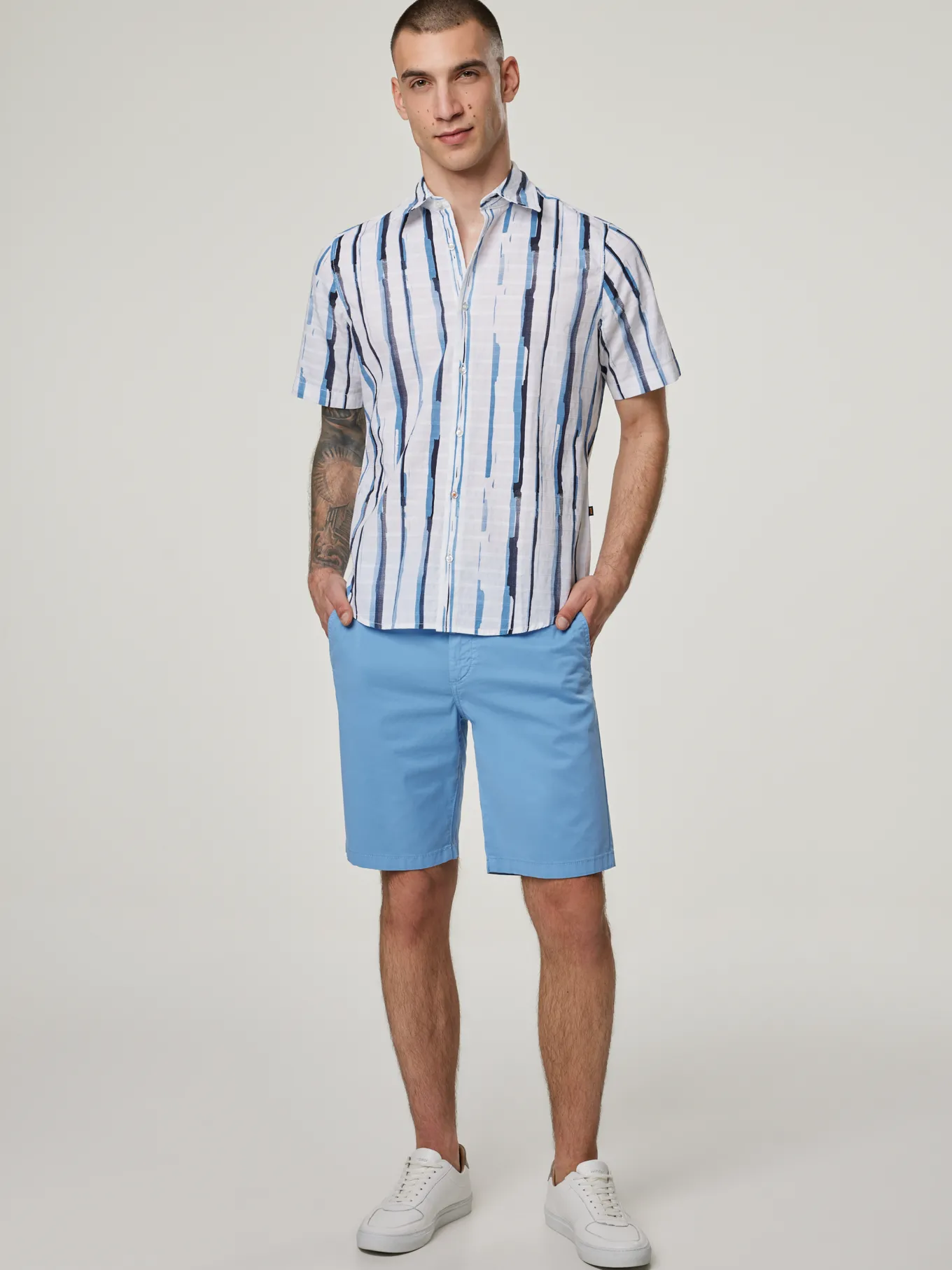 Bermudas aus Baumwolle