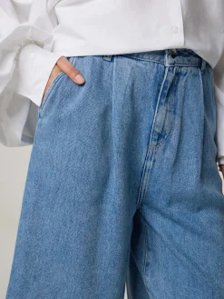 Bermudas aus Denim
