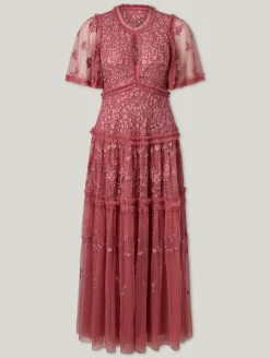 Besticktes Abendkleid