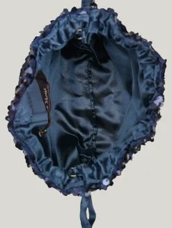 Beuteltasche mit Pailletten