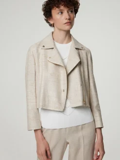 Bikerjacke aus Seide