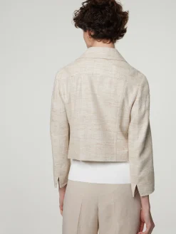 Bikerjacke aus Seide