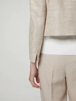 Bikerjacke aus Seide