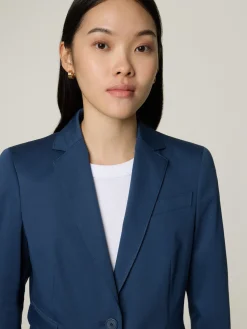 Blazer aus Baumwolle