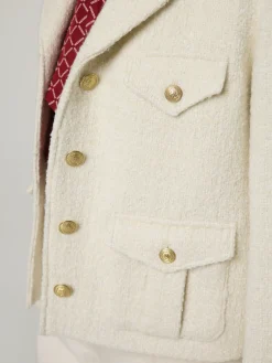Blazer aus Bouclé