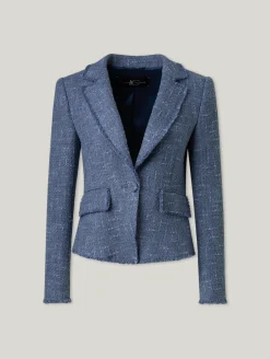 Blazer aus Bouclé