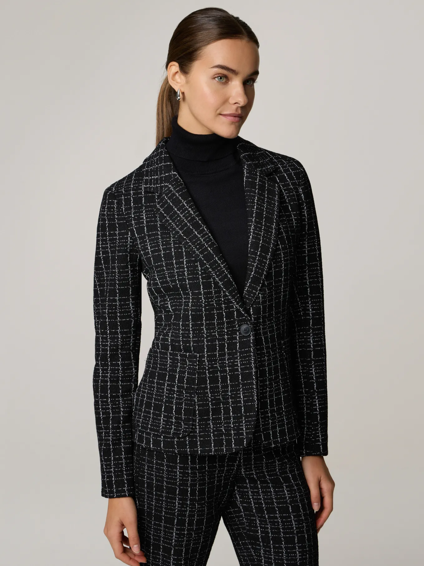 Blazer aus Bouclé
