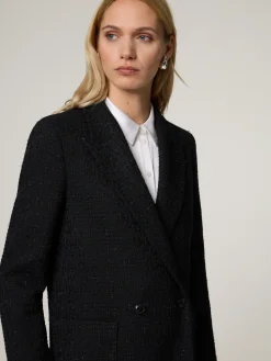 Blazer aus Bouclé