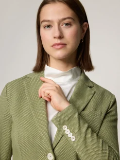 Blazer aus Jersey