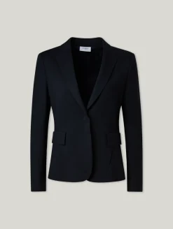 Blazer aus Jersey