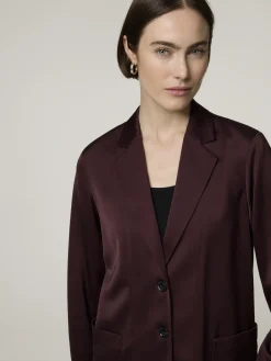 Blazer aus Satin