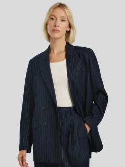 Blazer in Nadelstreifen