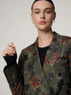 Blazer mit Blumenprint