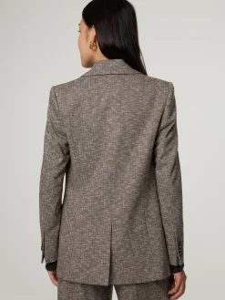 Blazer mit Fischgrat-Muster ATLIN