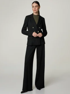 Blazer mit Nadelstreifen