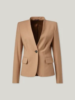 Blazer mit Schalkragen