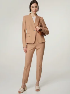 Blazer mit Schalkragen