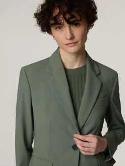 Blazer mit Schurwolle