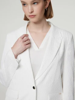 Blazer mit Wellenstruktur CILECCIO