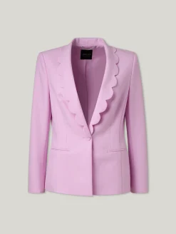 Blazer mit Zierkanten