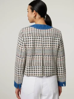 Blazerjacke aus Baumwolle