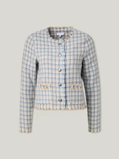 Blazerjacke aus Tweed