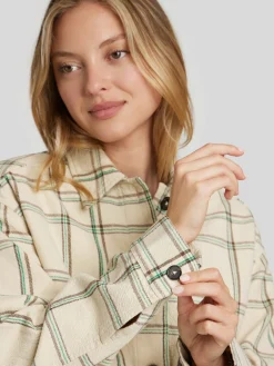 Blazerjacke im Crop-Fit