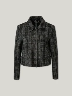 Blazerjacke mit Baumwolle