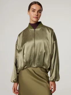 Blouson aus Satin BRADDAN