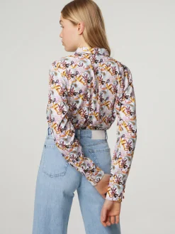 Bluse aus Biobaumwolle