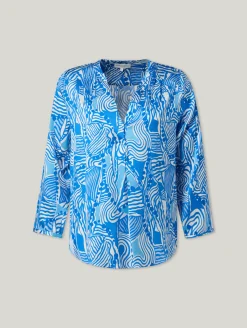 Bluse aus Seide