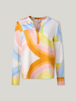 Bluse aus Seide