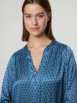 Bluse aus Seide