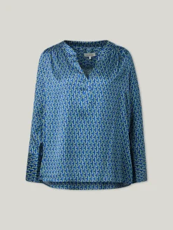 Bluse aus Seide
