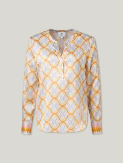 Bluse aus Seide