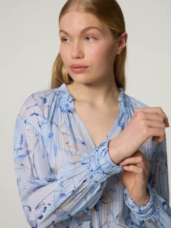 Bluse aus Seide BAKELINA