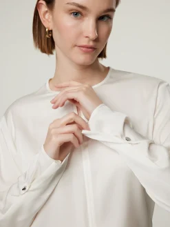 Bluse aus Seide BINALEA