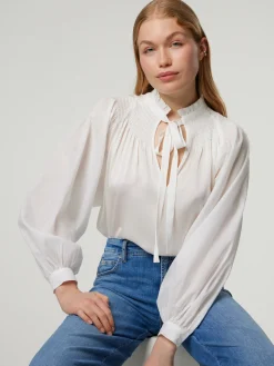 Bluse aus Seide MALINKA