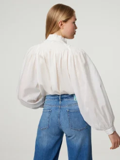 Bluse aus Seide MALINKA