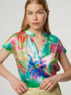 Bluse aus Seide MELITADEA