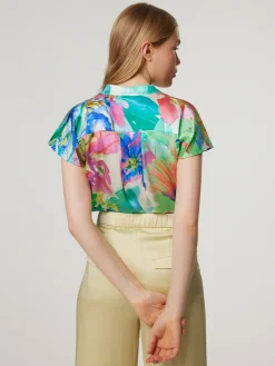 Bluse aus Seide MELITADEA