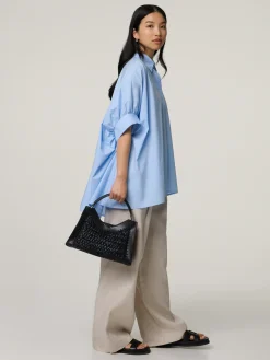 Bluse im Oversized Fit